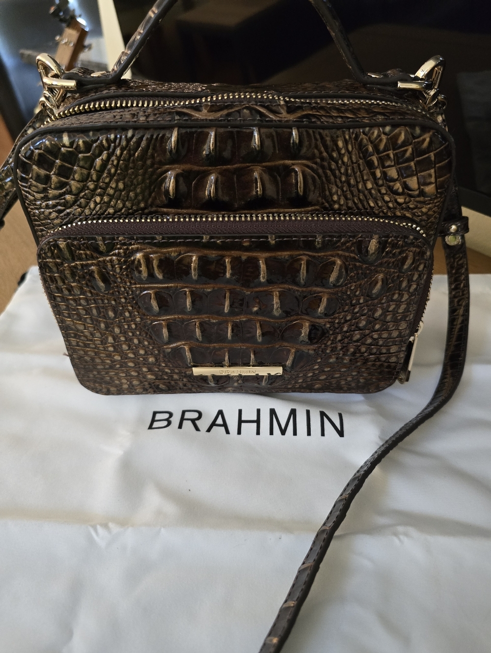 Brahmin Tori In Chocolate Melbourne